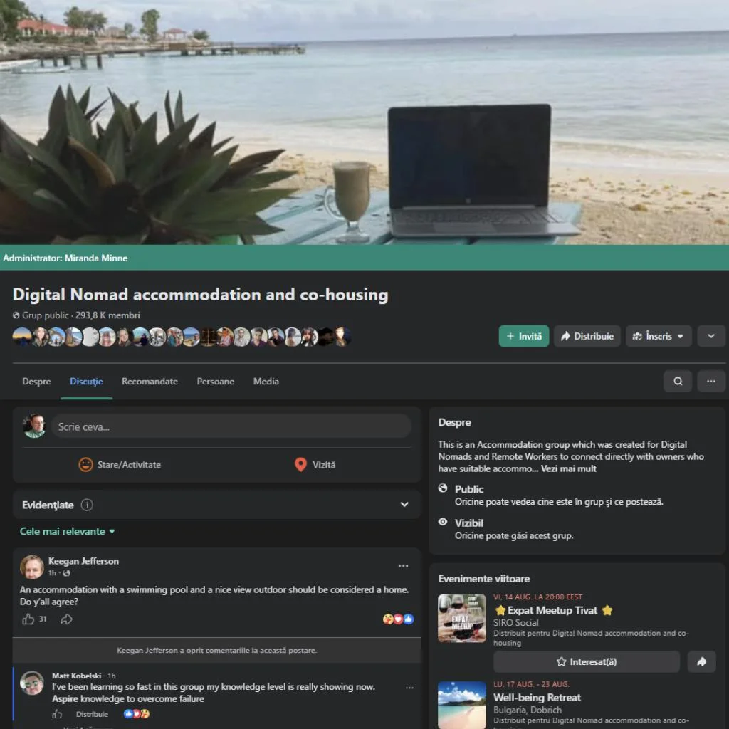 Digital Nomad accommodation and co-housing