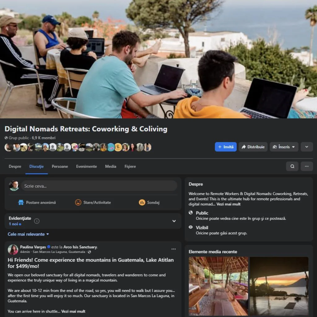 Digital Nomads Retreats: Coworking & Coliving