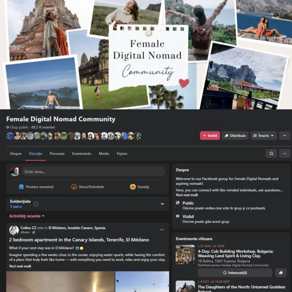 Female Digital Nomad Community